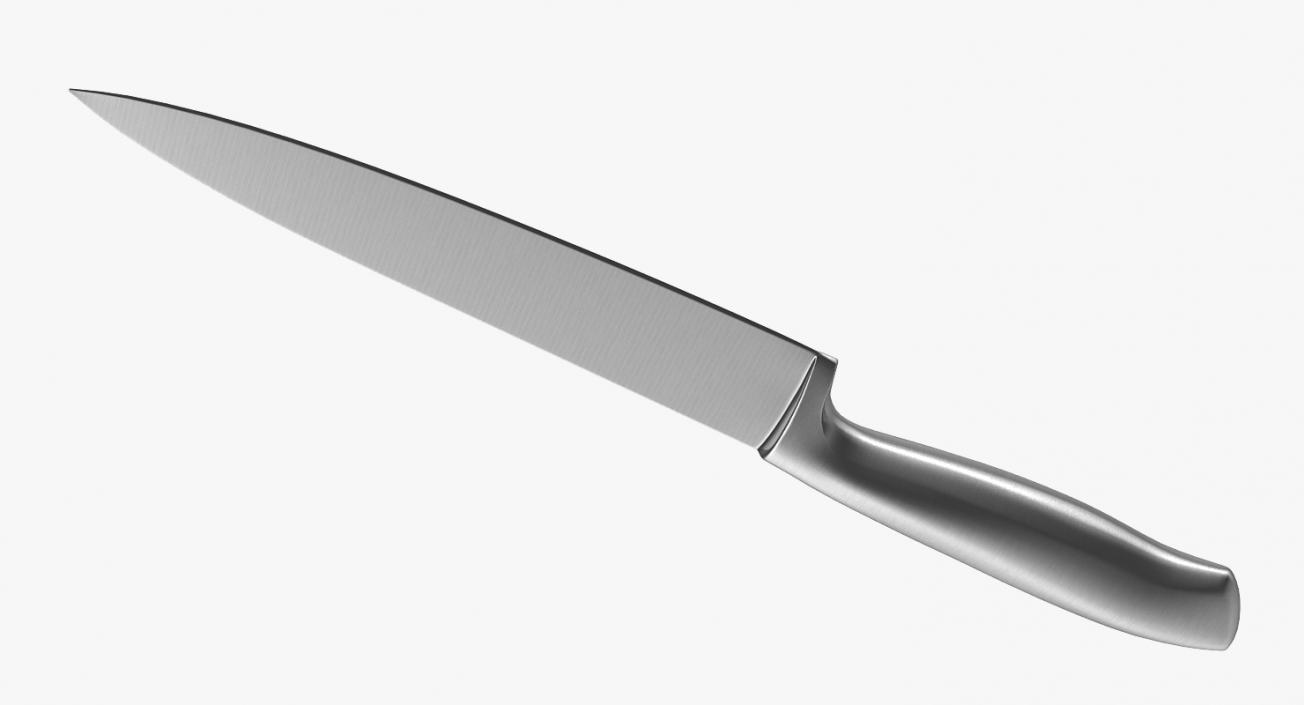 Stainless Steel Kitchen Knife 3D model