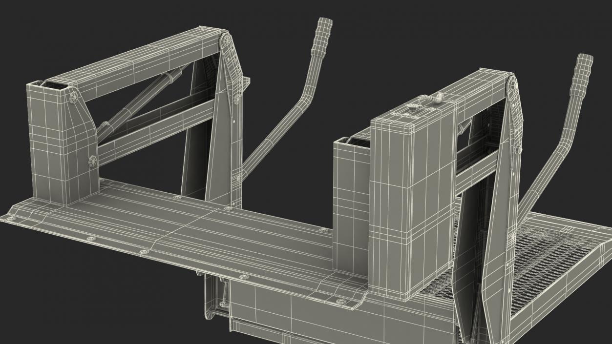 3D model Hydraulic Wheelchair Lift