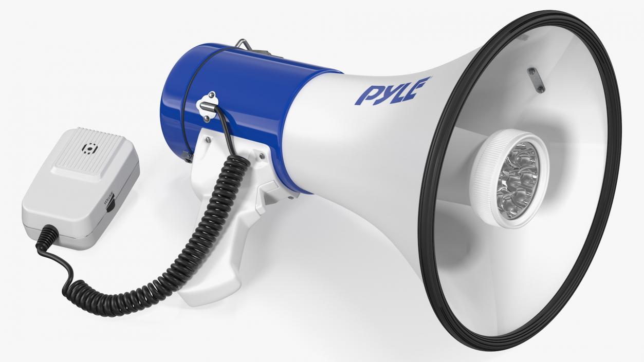 3D model Pyle PMP51LT Megaphone Speaker