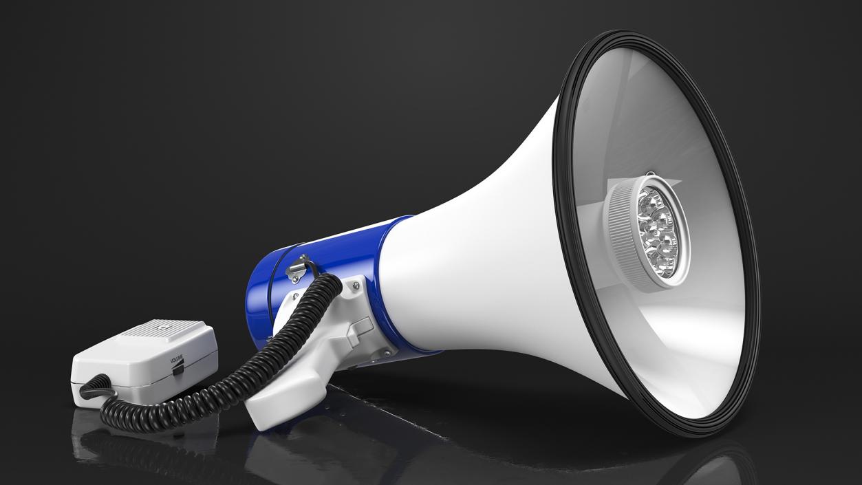 3D model Pyle PMP51LT Megaphone Speaker