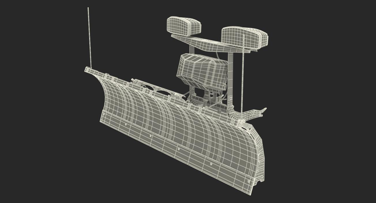 SnowPlow Fisher Rigged 3D