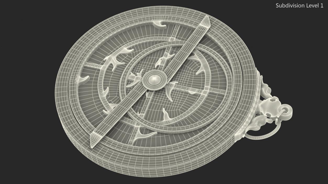 Astrolabe 3D model