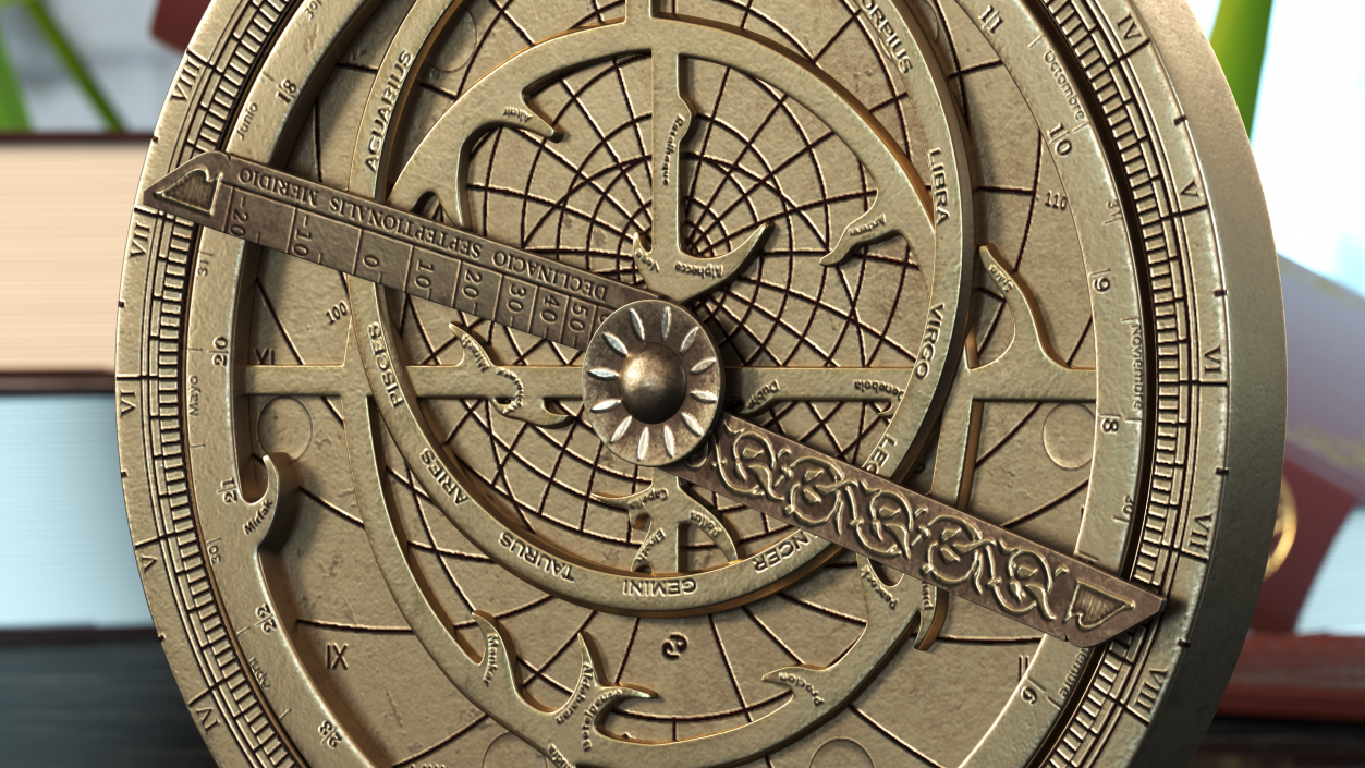 Astrolabe 3D model