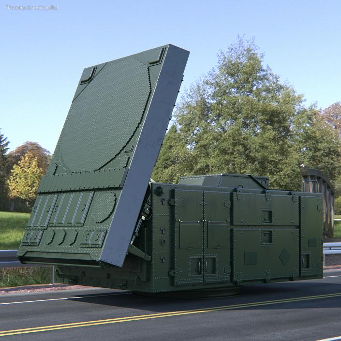 US Patriot Radar Green 3D