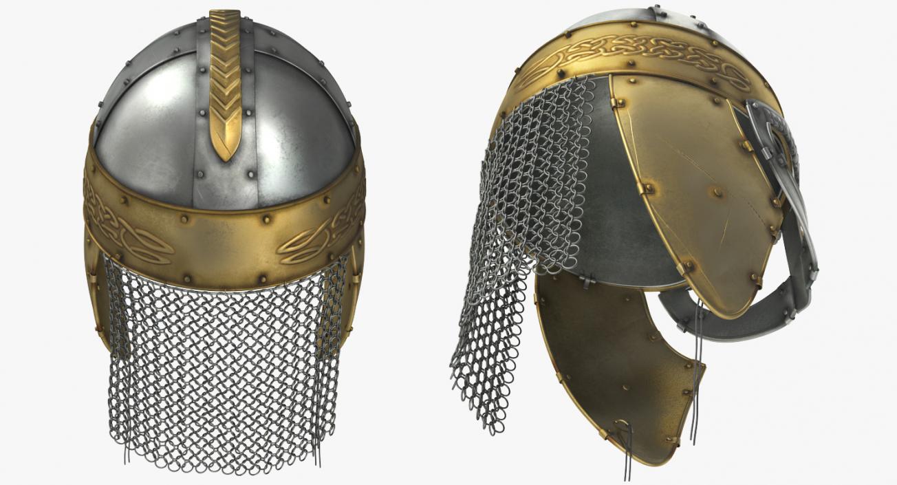 3D Viking Helmet model