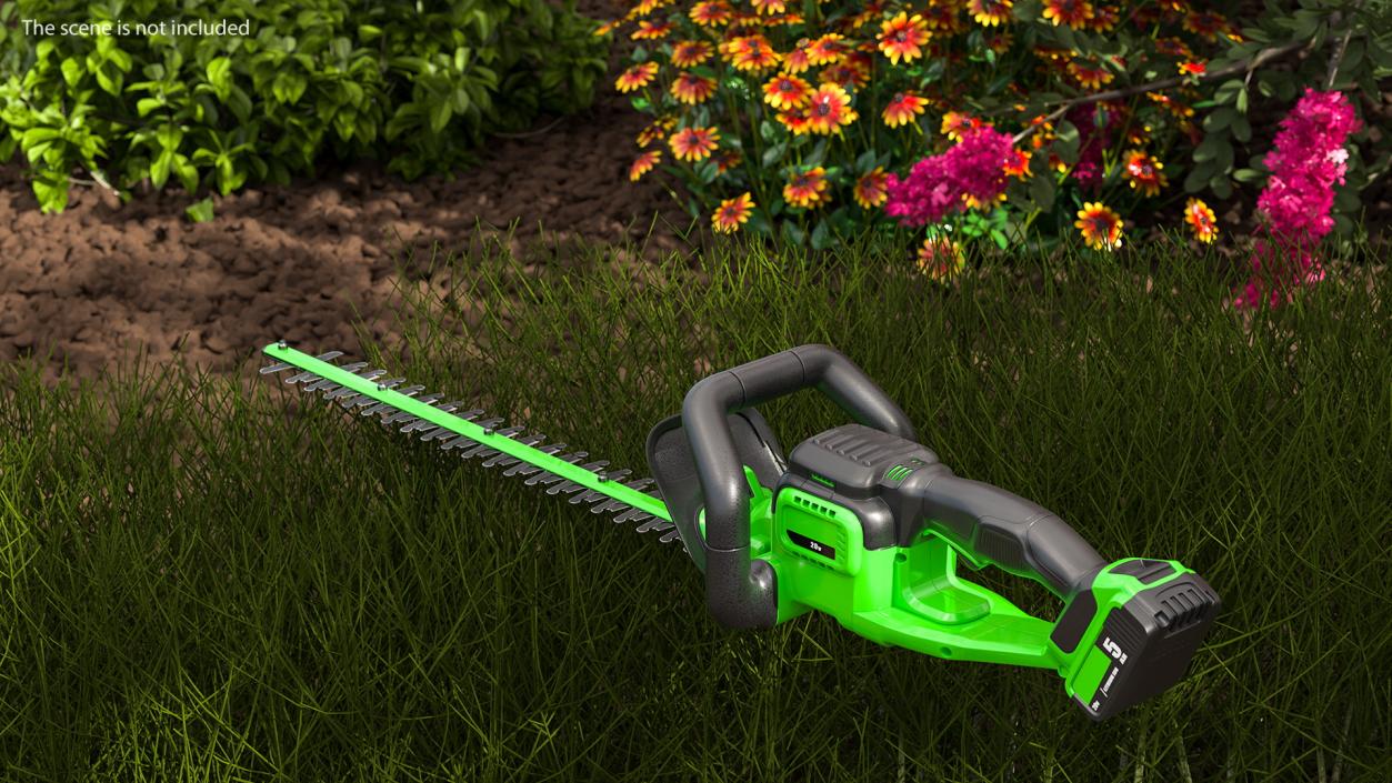 3D Cordless Electric Hedge Trimmer with 20V Battery model