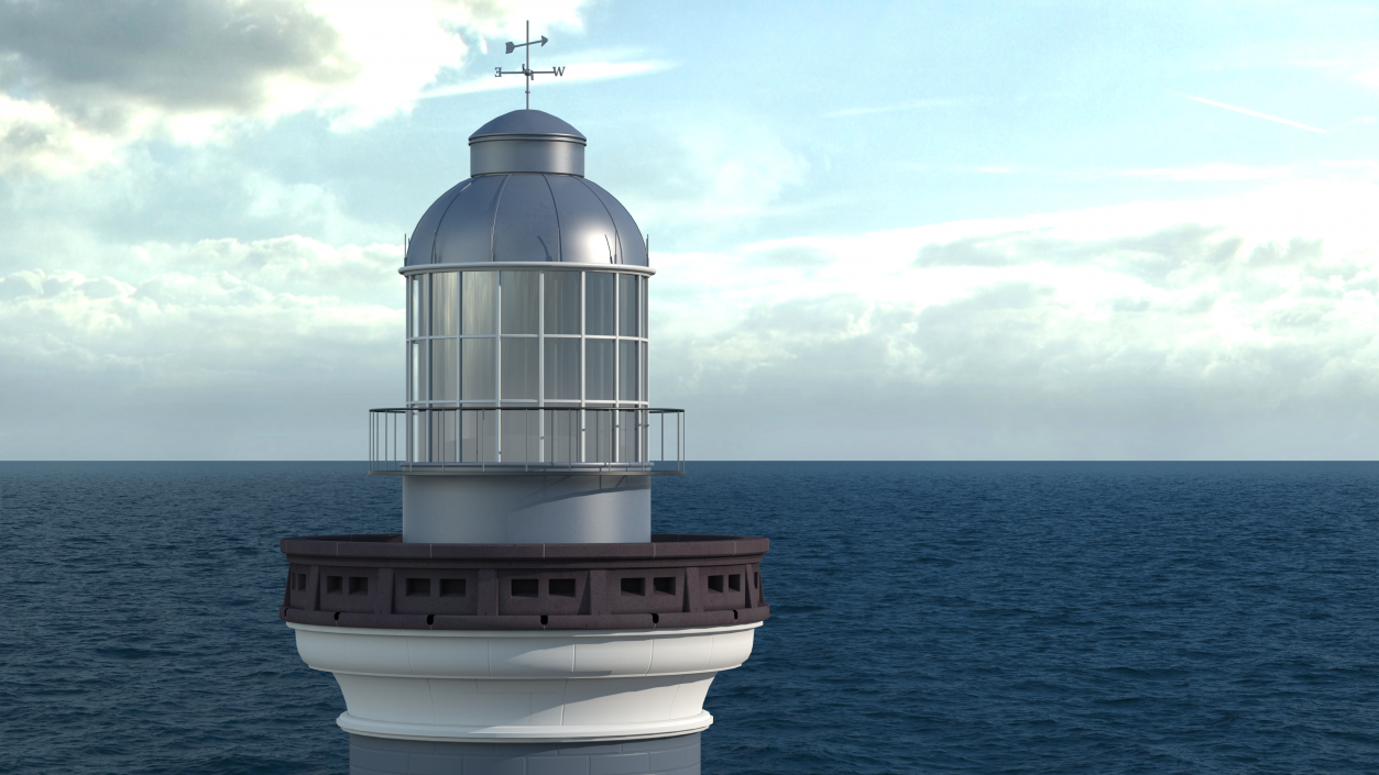 3D Vintage Lighthouse model