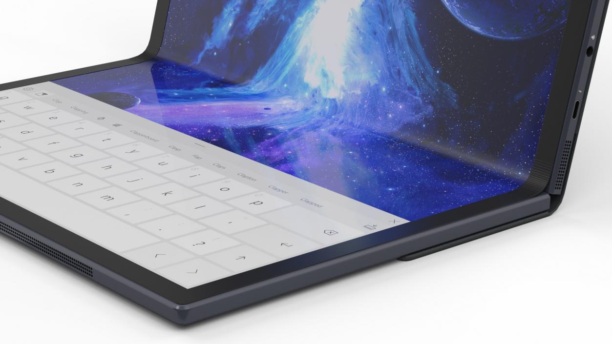 ASUS Zenbook 17 Keyboard on Screen 3D model