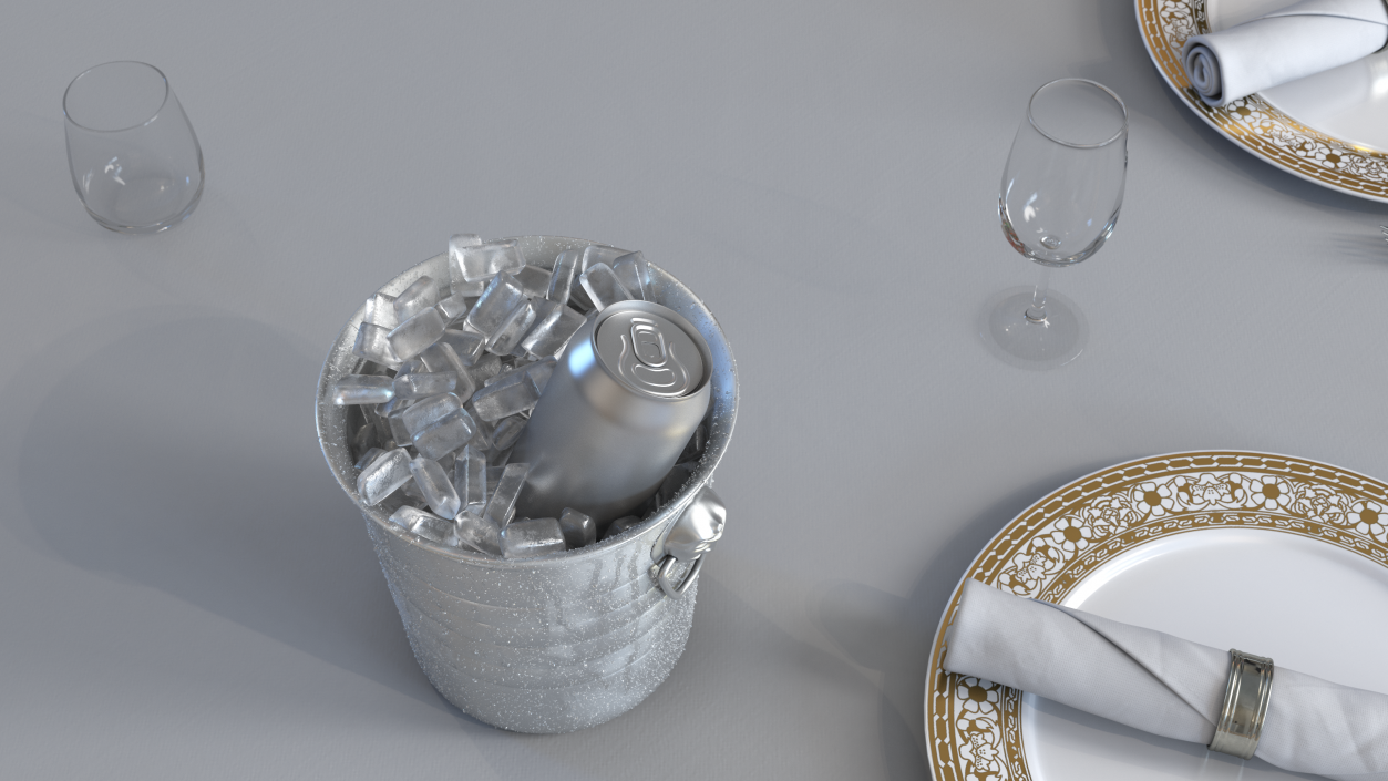 3D model Ice Bucket Soda