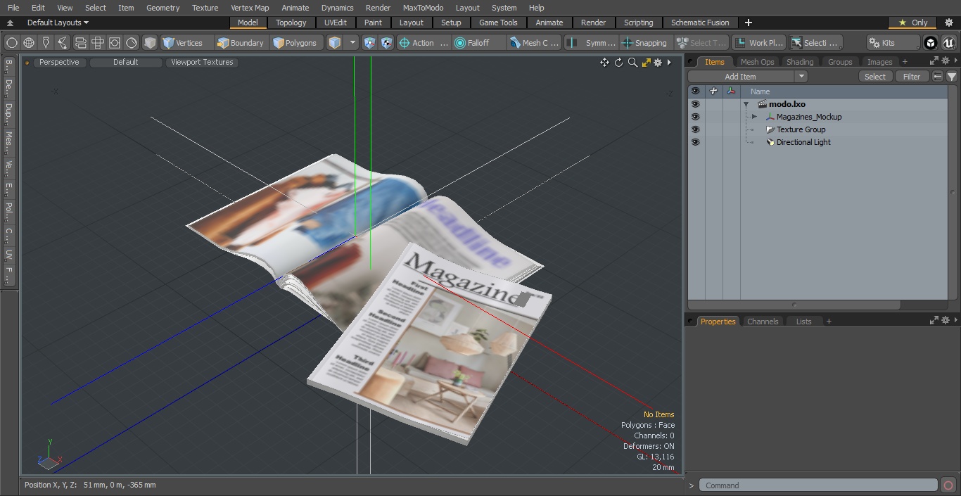 3D Magazines Mockup