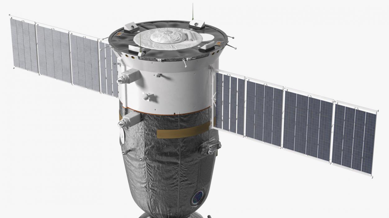 3D ISS Zvezda Service Module Fully Assembled
