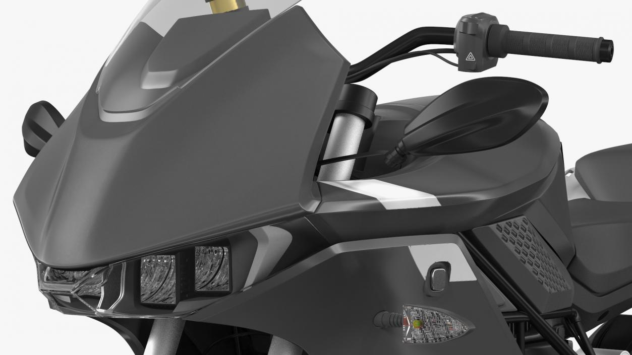 3D model Electric Sport Motorcycle
