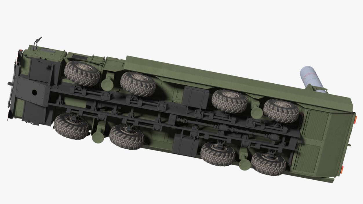 300P Bastion-P Missile System Armed Position 3D model