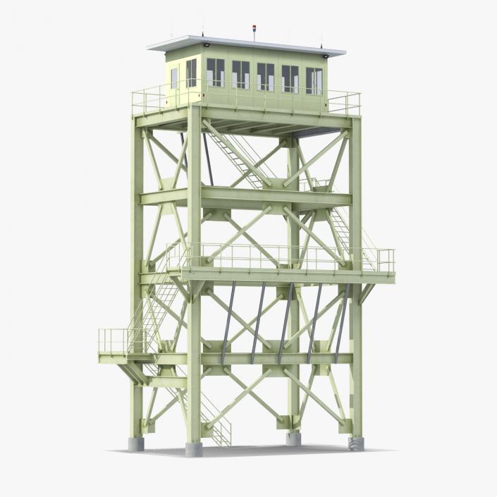 Lookout Tower Cabin 3D model
