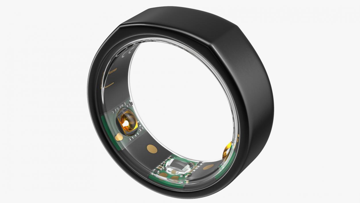 3D model Oura Ring Black