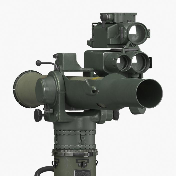 BGM-71 TOW Missile System Tripod 3D