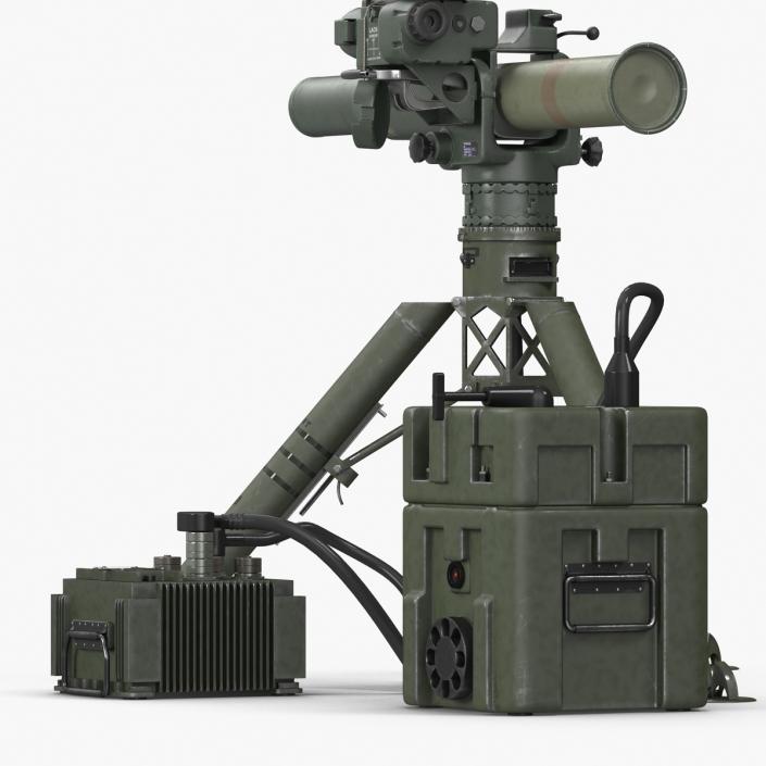 BGM-71 TOW Missile System Tripod 3D