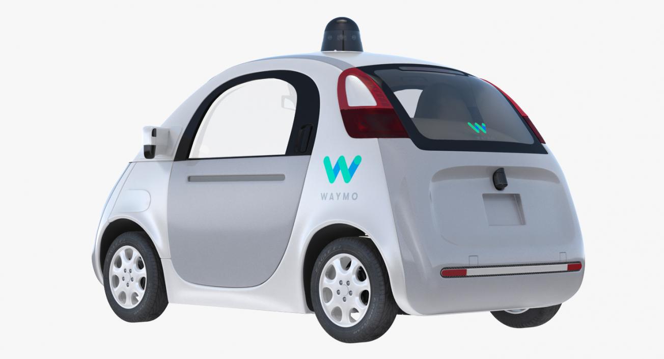 Waymo Self Driving Car 3D