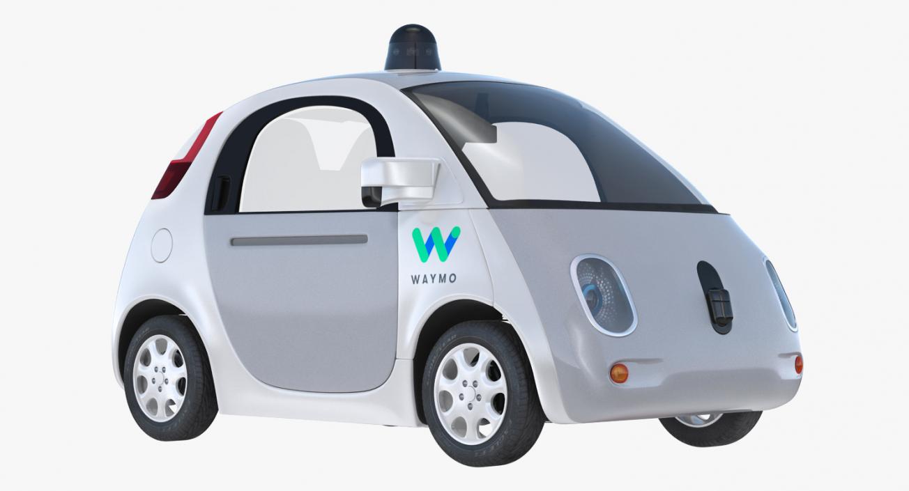 Waymo Self Driving Car 3D