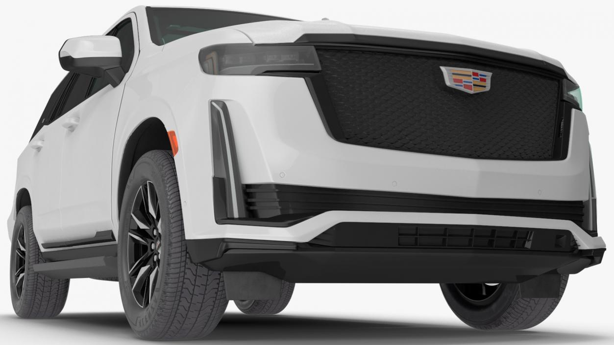 Cadillac Escalade 2021 Rigged 3D model