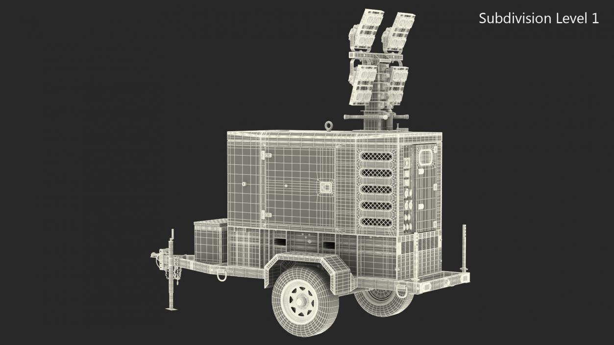 3D Kohler Mobile Generator model