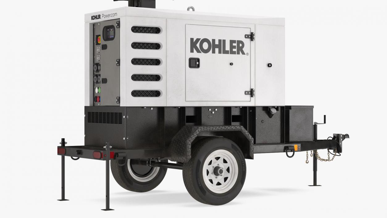 3D Kohler Mobile Generator model