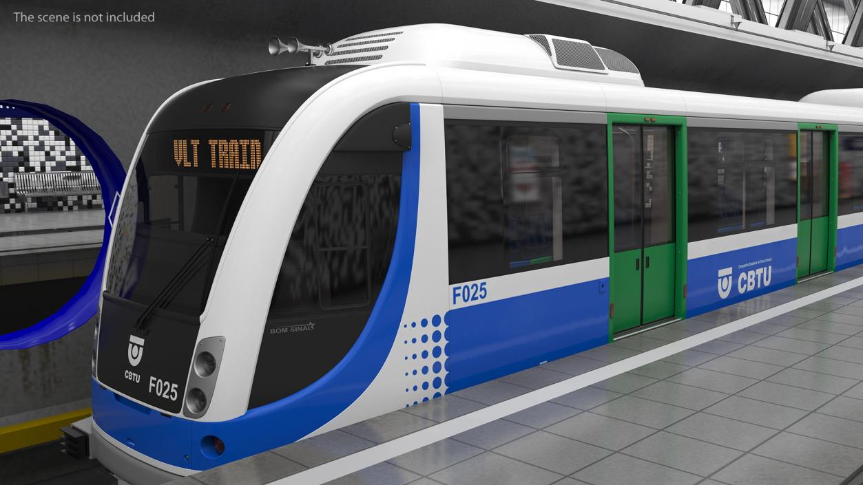 VLT Train 3D model