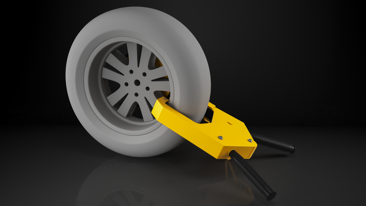 3D Security Tire Claw Boot model