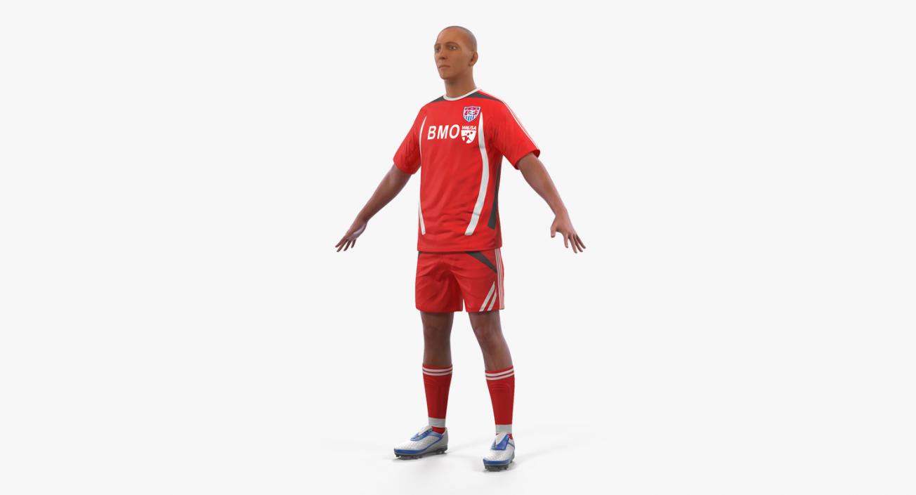 3D model Soccer or Football Player