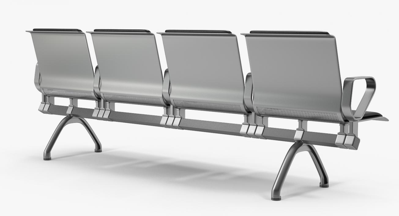 3D Airport Terminal Seating System