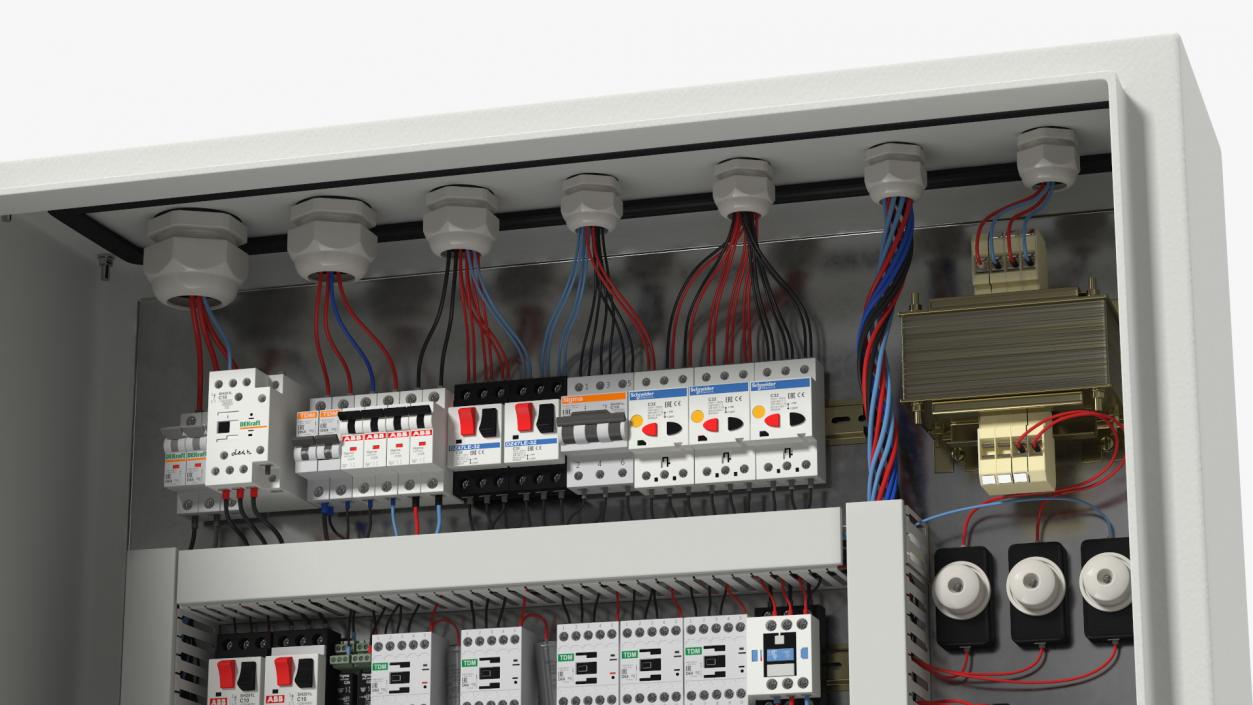 3D Electrical Panel
