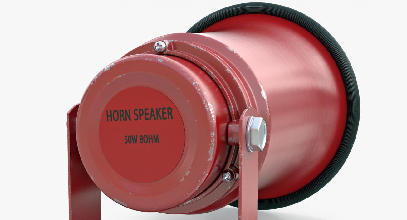 Red Horn Speaker Generic 3D model