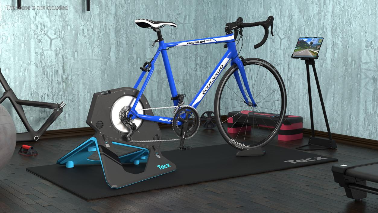 Tacx NEO 2T Smart Trainer And Bike 3D model
