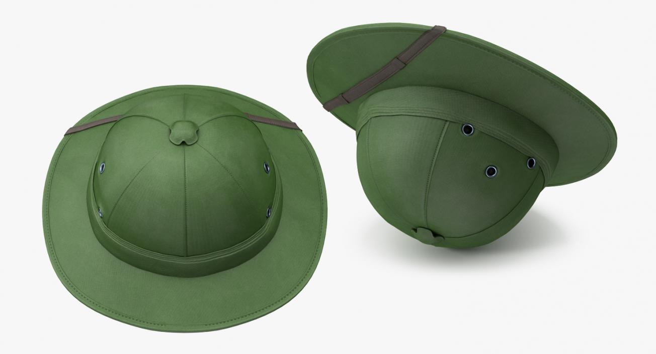 Vietnam Pith Helmet 3D model
