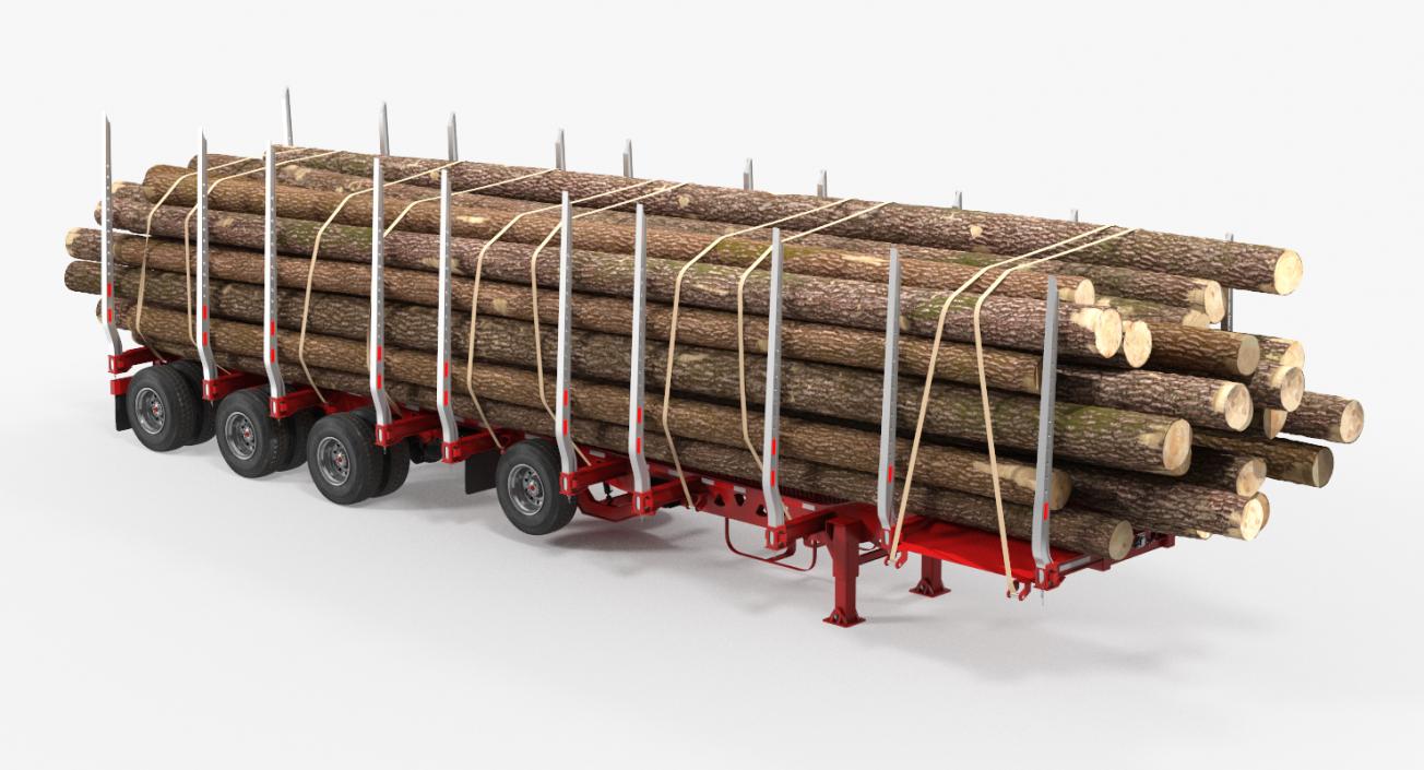 3D Logging Trailer Manac