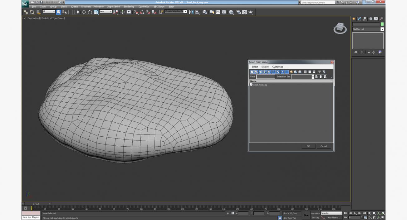 3D model Small Rock