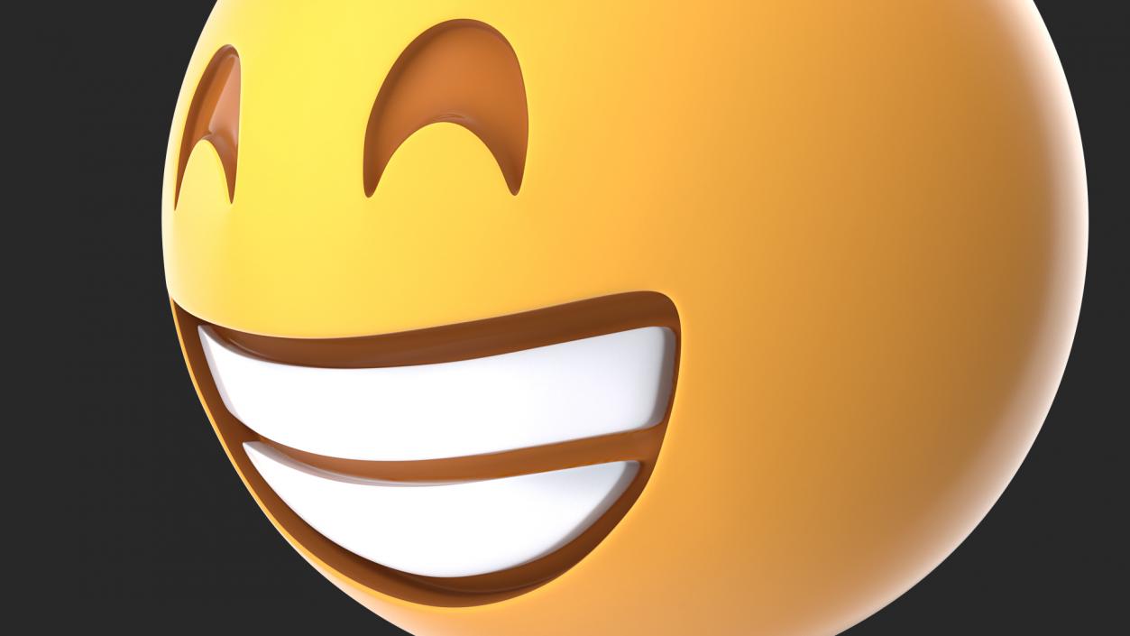 3D Happy Emoji