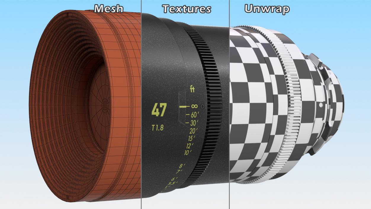 3D Lens Digital Cinema Camera