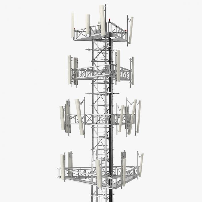 3D Cell Phone Tower 2 model