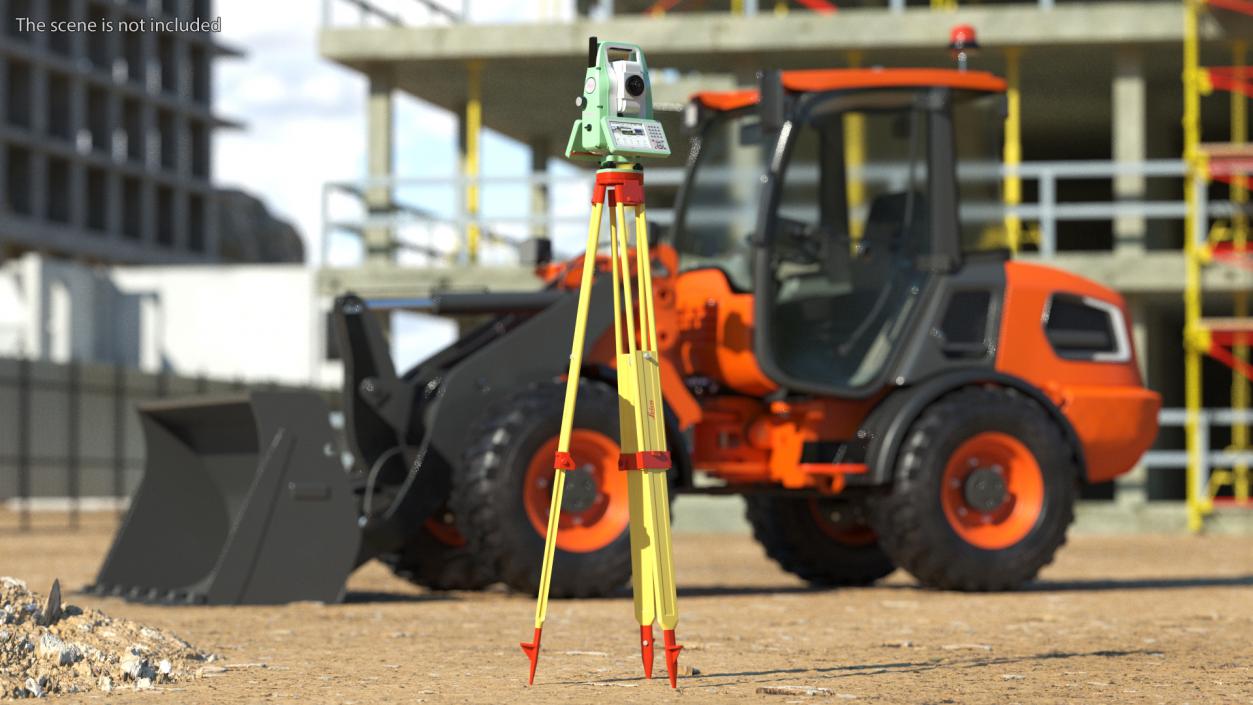 3D Total Station Leica TS10 with Tripod