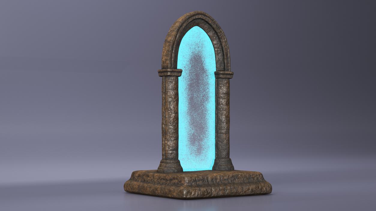Fantasy Portal Gate to Heaven 3D model