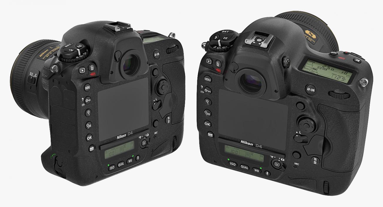 3D model Nikon D4