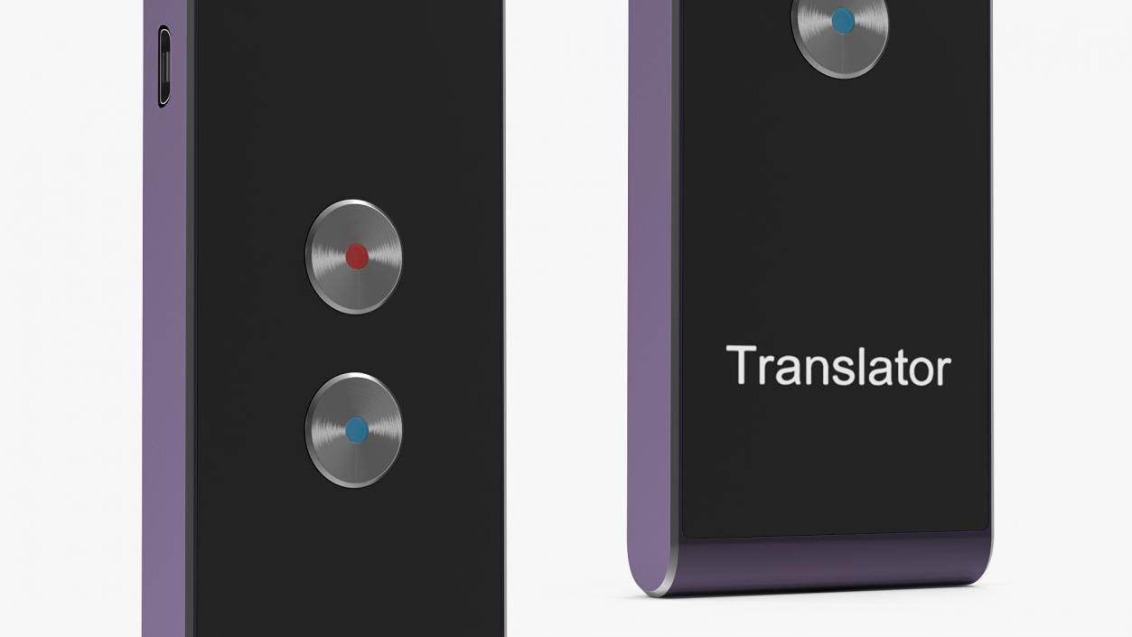 OXSII Portable Smart Voice Speech Translator 3D model