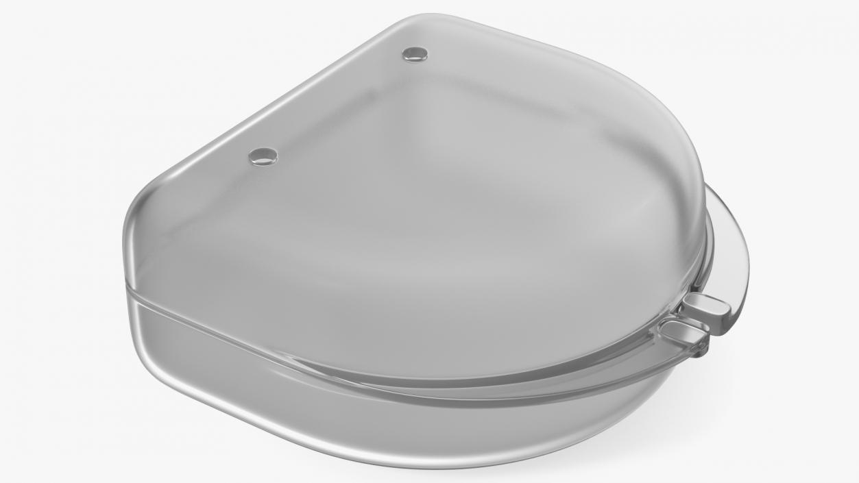 Transparent Mouthguard Case 3D