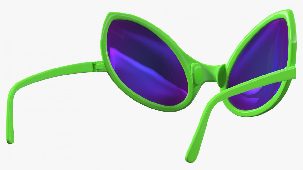 3D Alien Eye Shape Design Sunglasses model