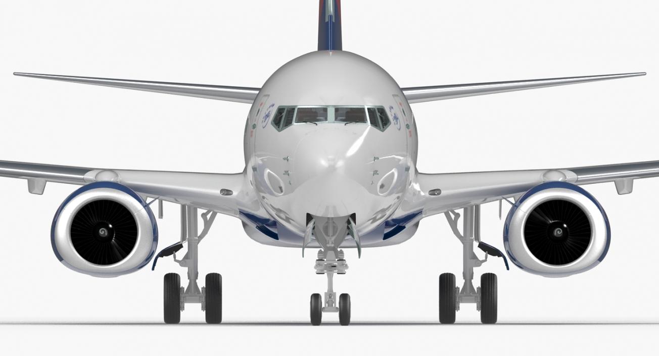 Boeing 737-700 with Interior Delta Air Lines 3D model