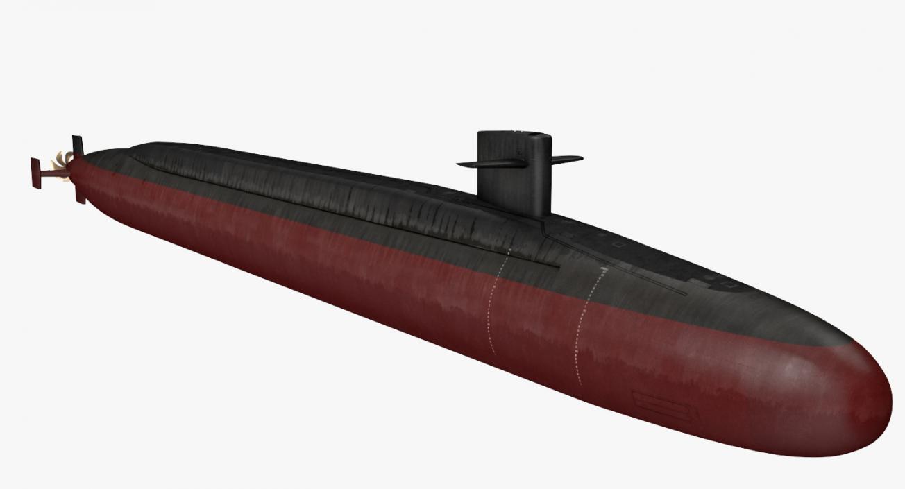 American Military Submarines Collection 3D model