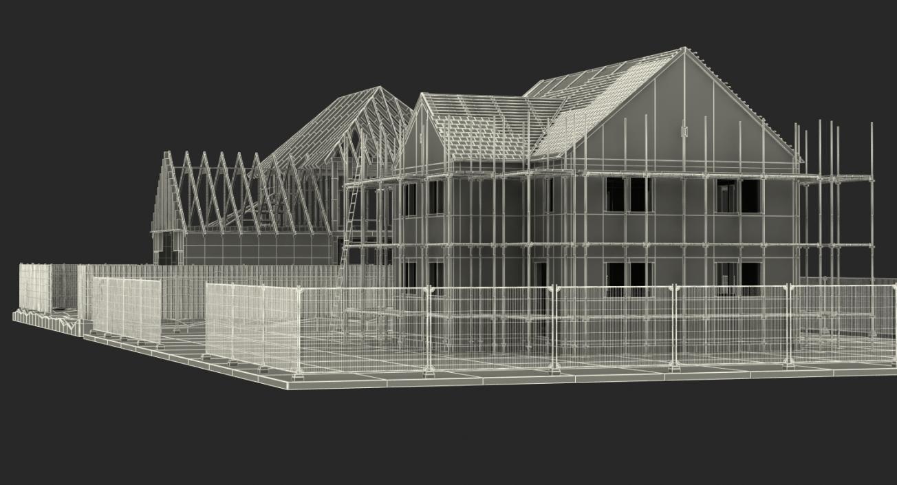 Private House Construction Collection 3D