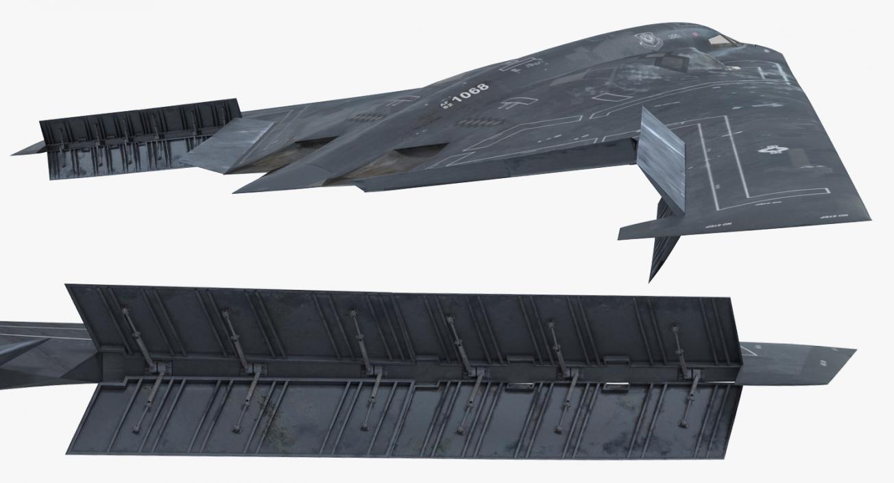 3D model Stealth Bomber B-2 Spirit