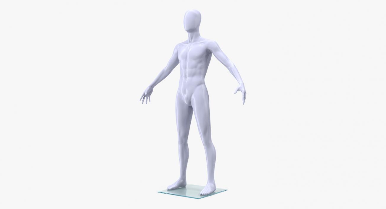 Male Mannequin 3D model